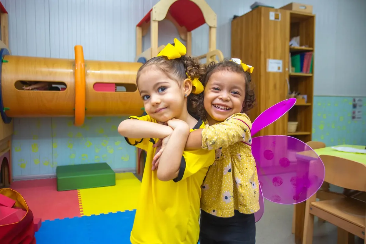 Preschool children learning at CADI